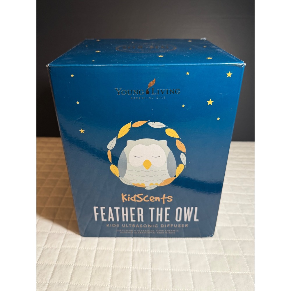 Young Living KidScents Feather the Owl Diffuser New Open Box w/ SleepyIze Oil